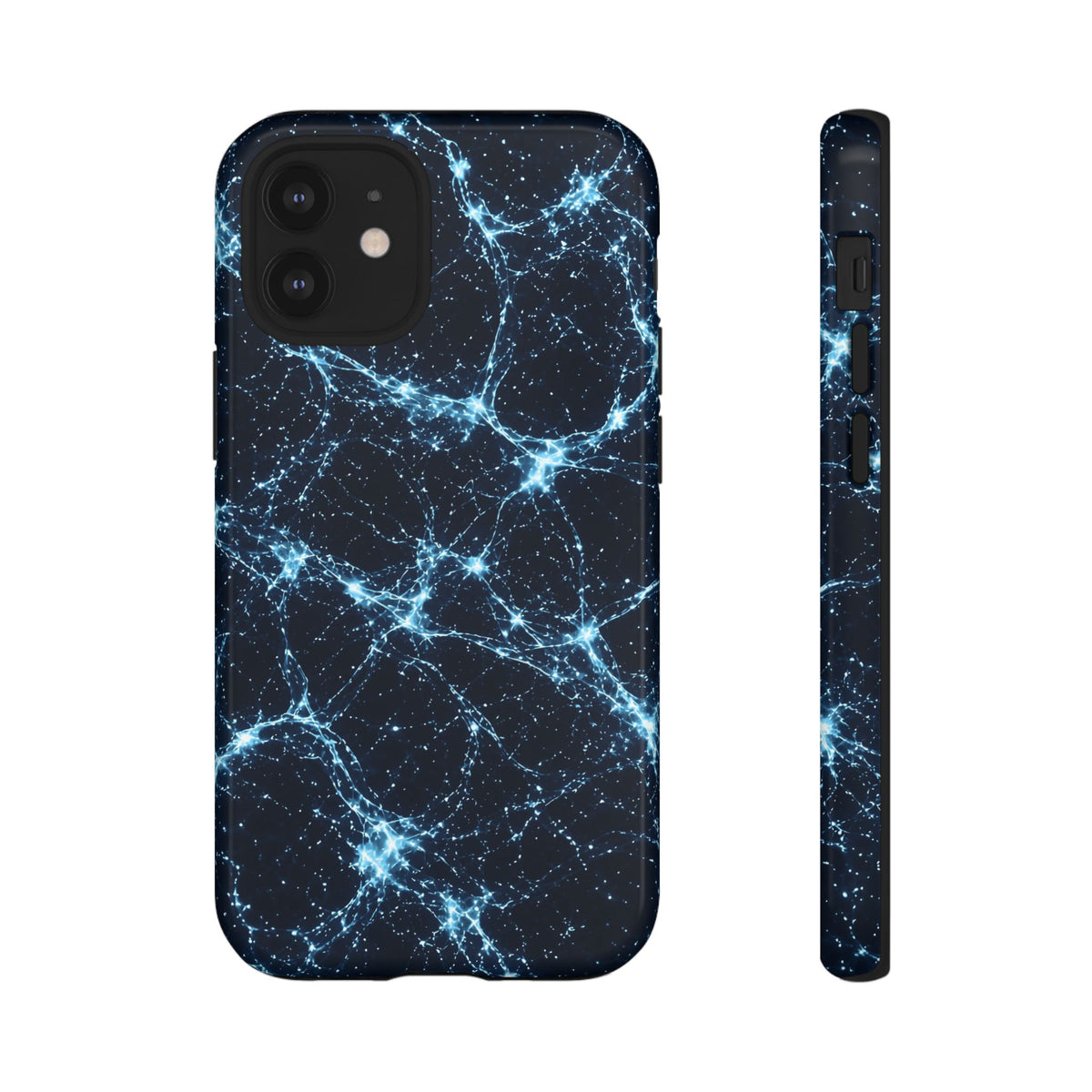 Neon Mycelium - Ice Crystal Phone Case