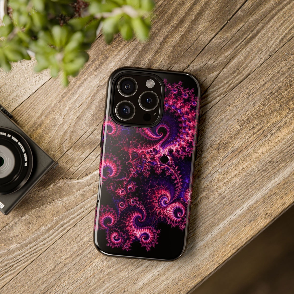 Copper Infinity - Hot Pink & Violet Phone Case