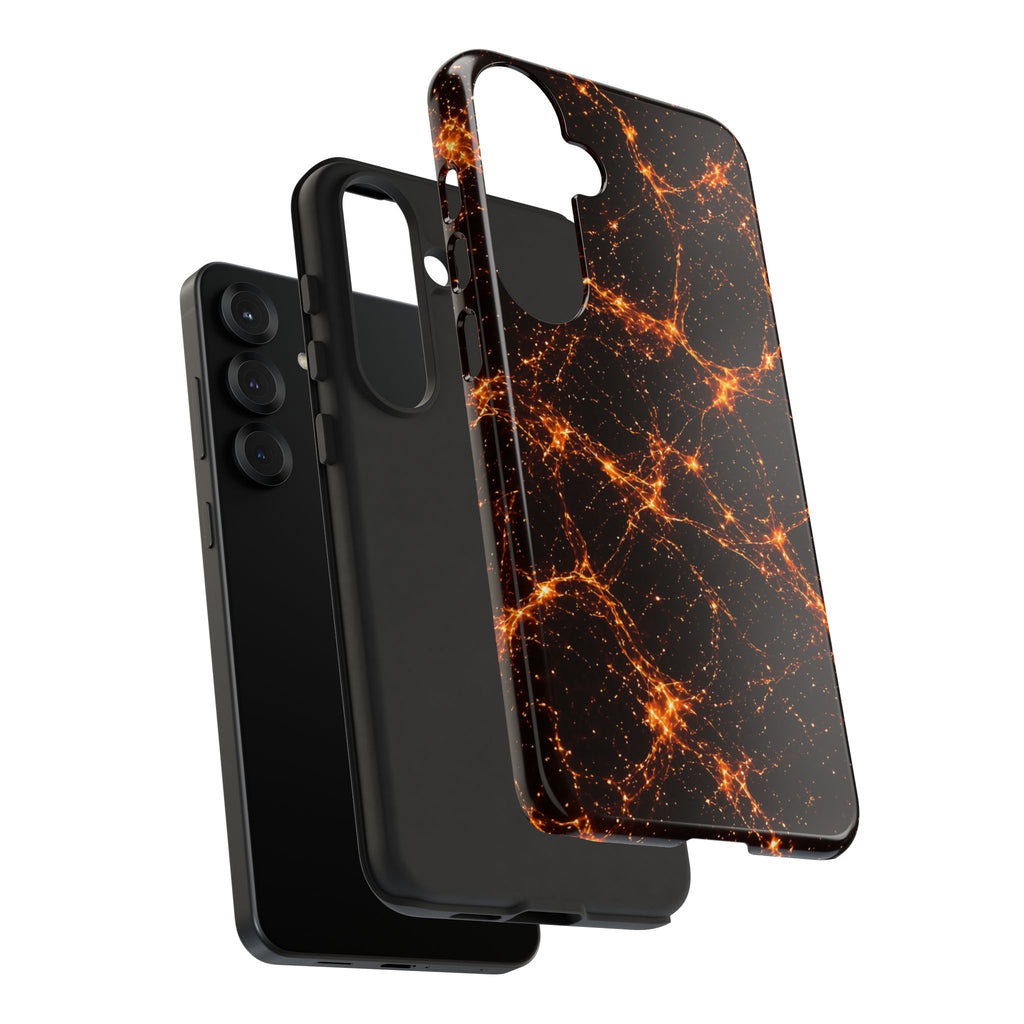 Neon Mycelium - Solar Flare Phone Case