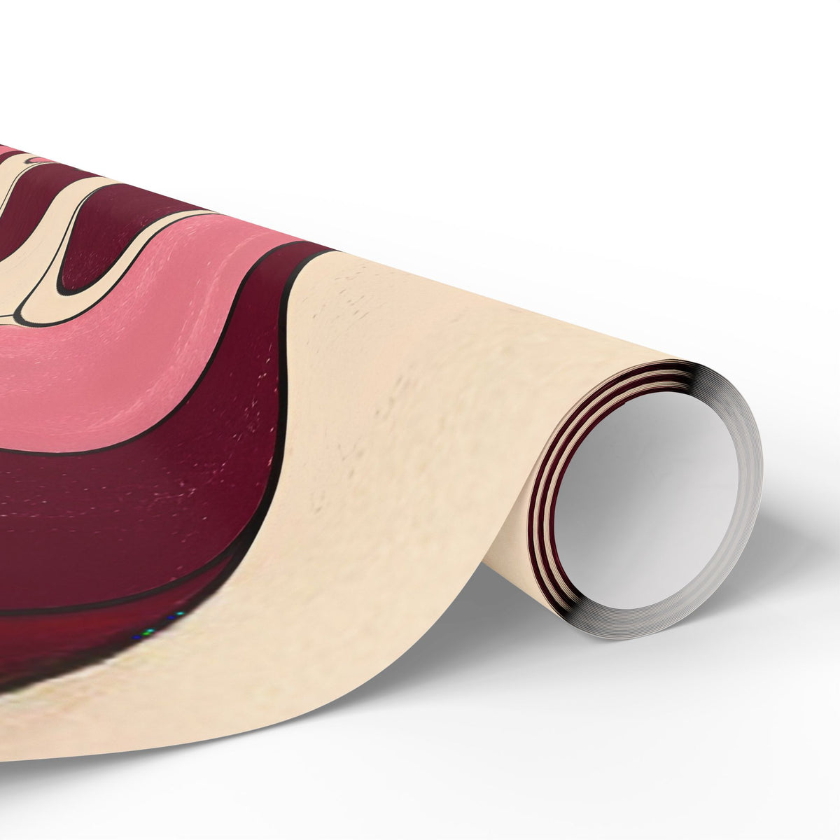 Fillmore Flow - Burgundy & Blush Wrapping Paper