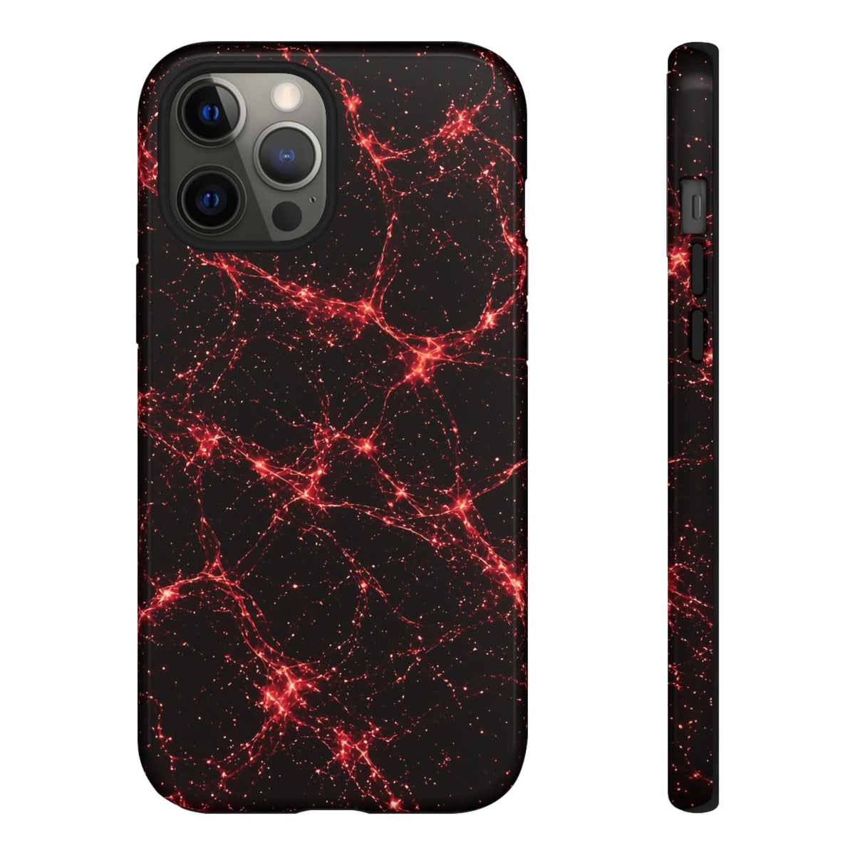 Neon Mycelium - Blood Moon Phone Case