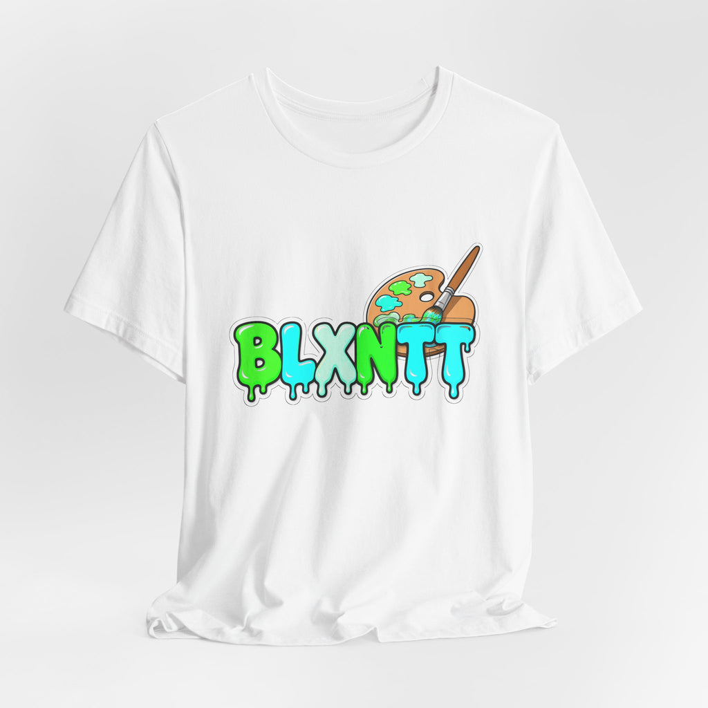 BLXNTT Paint Spill Tee - Neon (White)