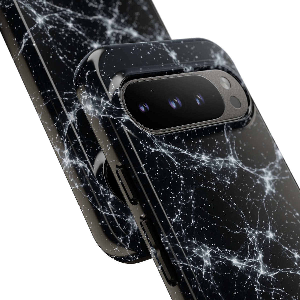 Neon Mycelium - Silver Ghost Phone Case