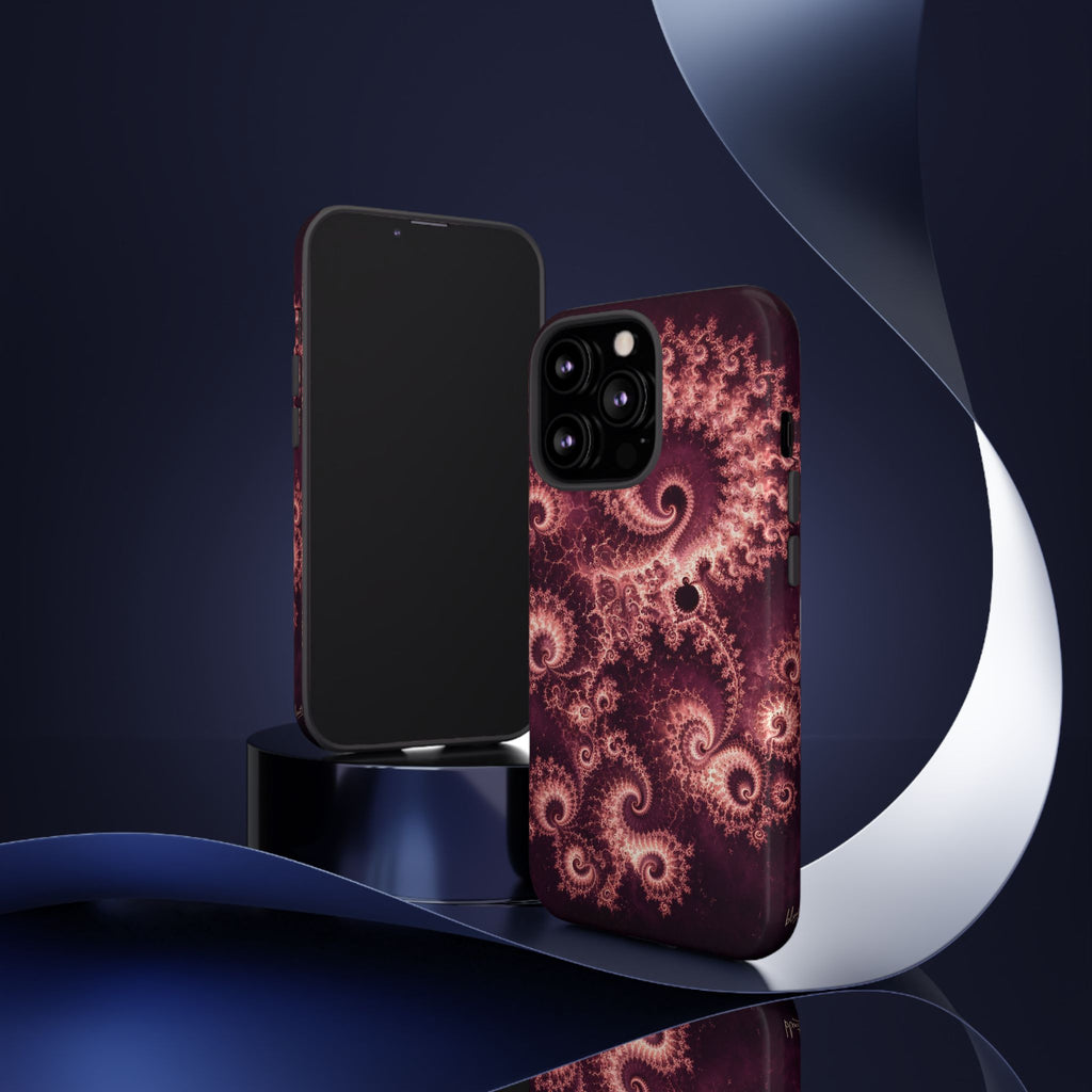 Copper Infinity - Rose Quartz Phone Case