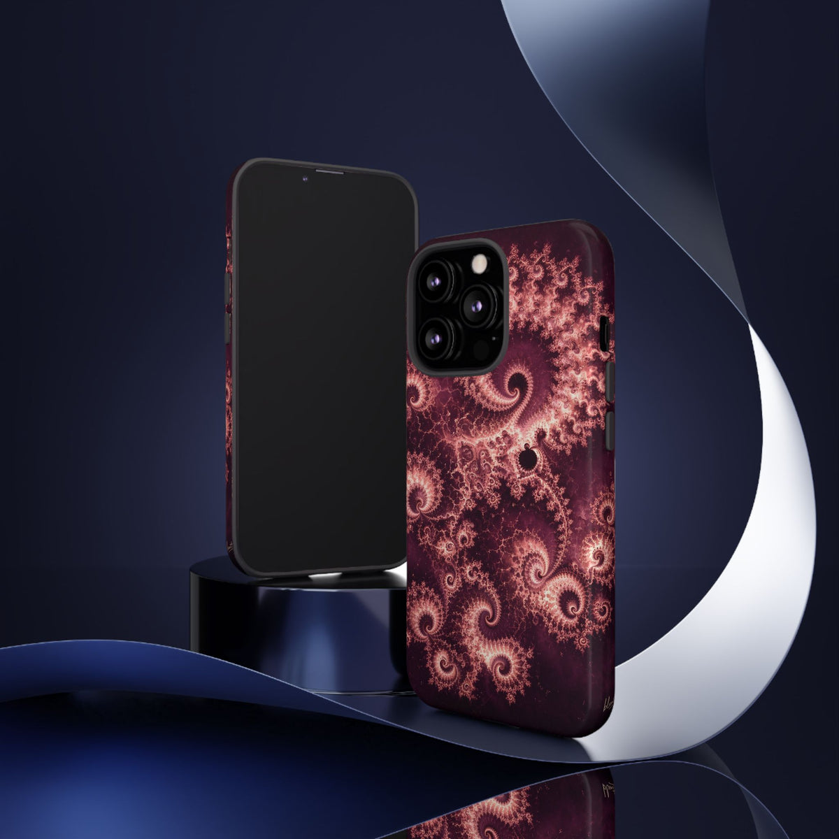 Copper Infinity - Rose Quartz Phone Case
