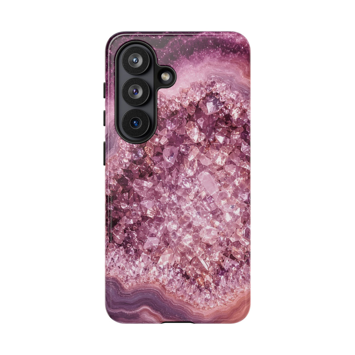 Geode Core - Rose Quartz Phone Case