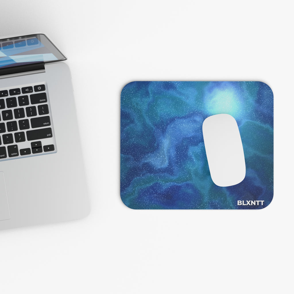 Blue Rainbow Dream Mouse Pad