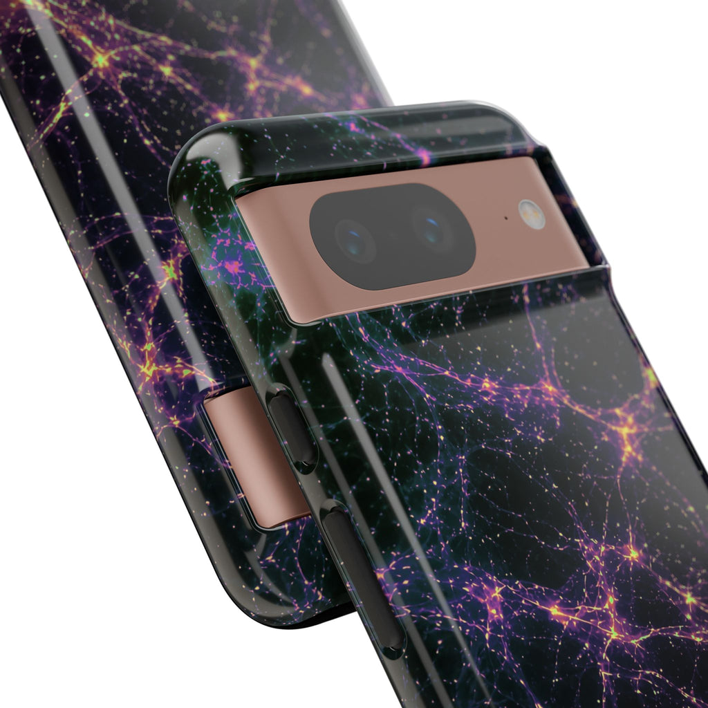 Neon Mycelium - Holographic Phone Case