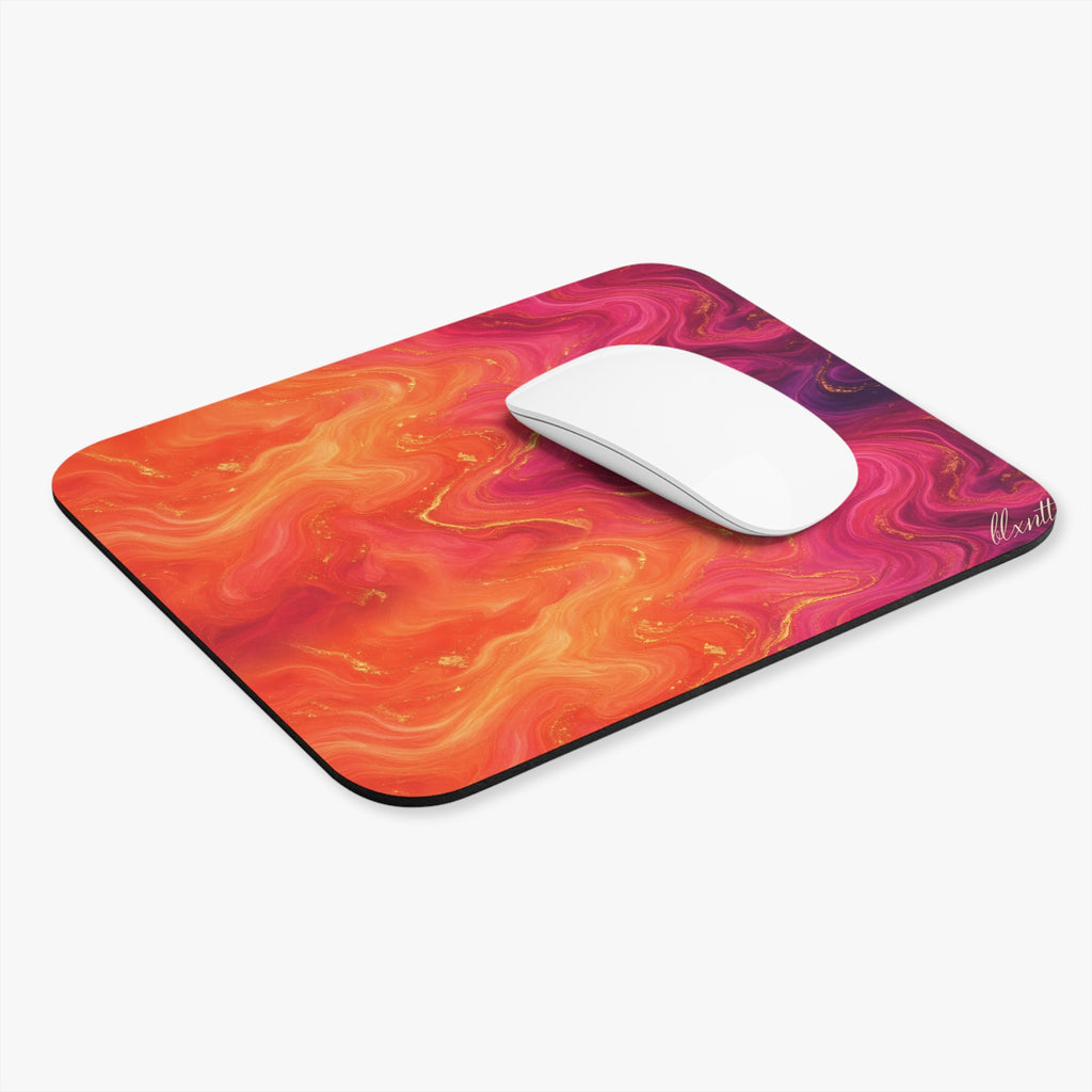 Sunset Marble Mouse Pad