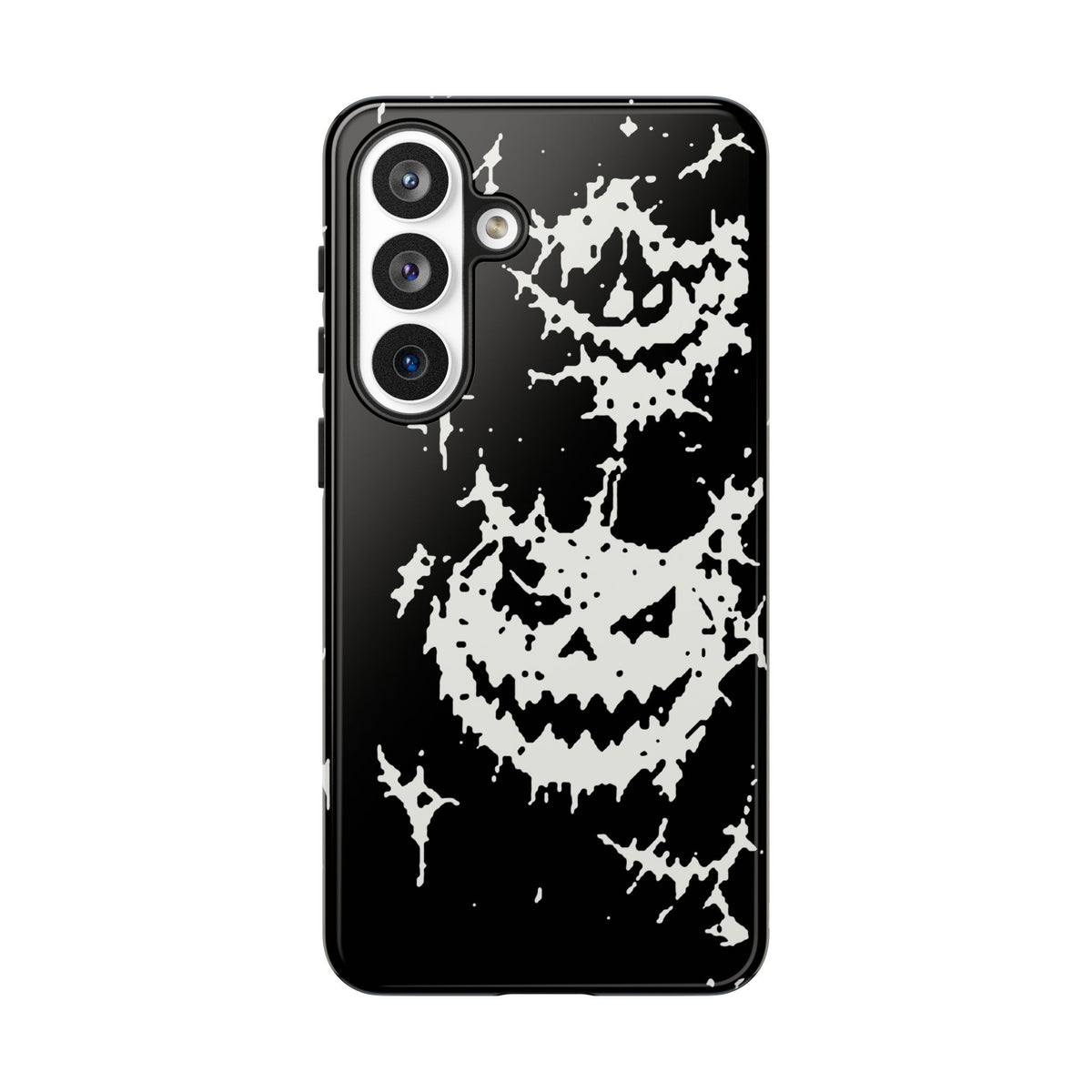 White Spiderweb Pumpkin Phone Case