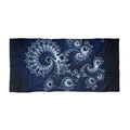Copper Infinity - Ice Blue & Silver Beach Towel