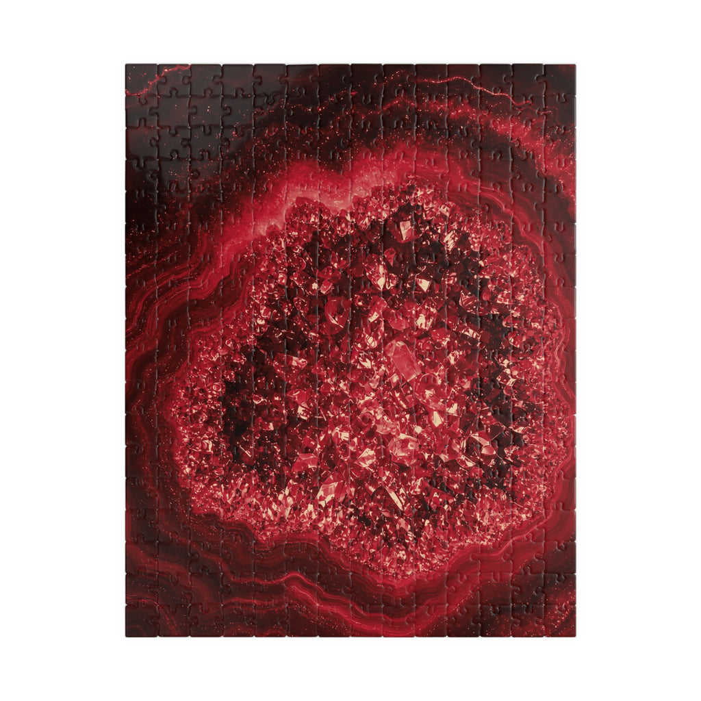 Geode Core - Cherry Cola Jigsaw Puzzle
