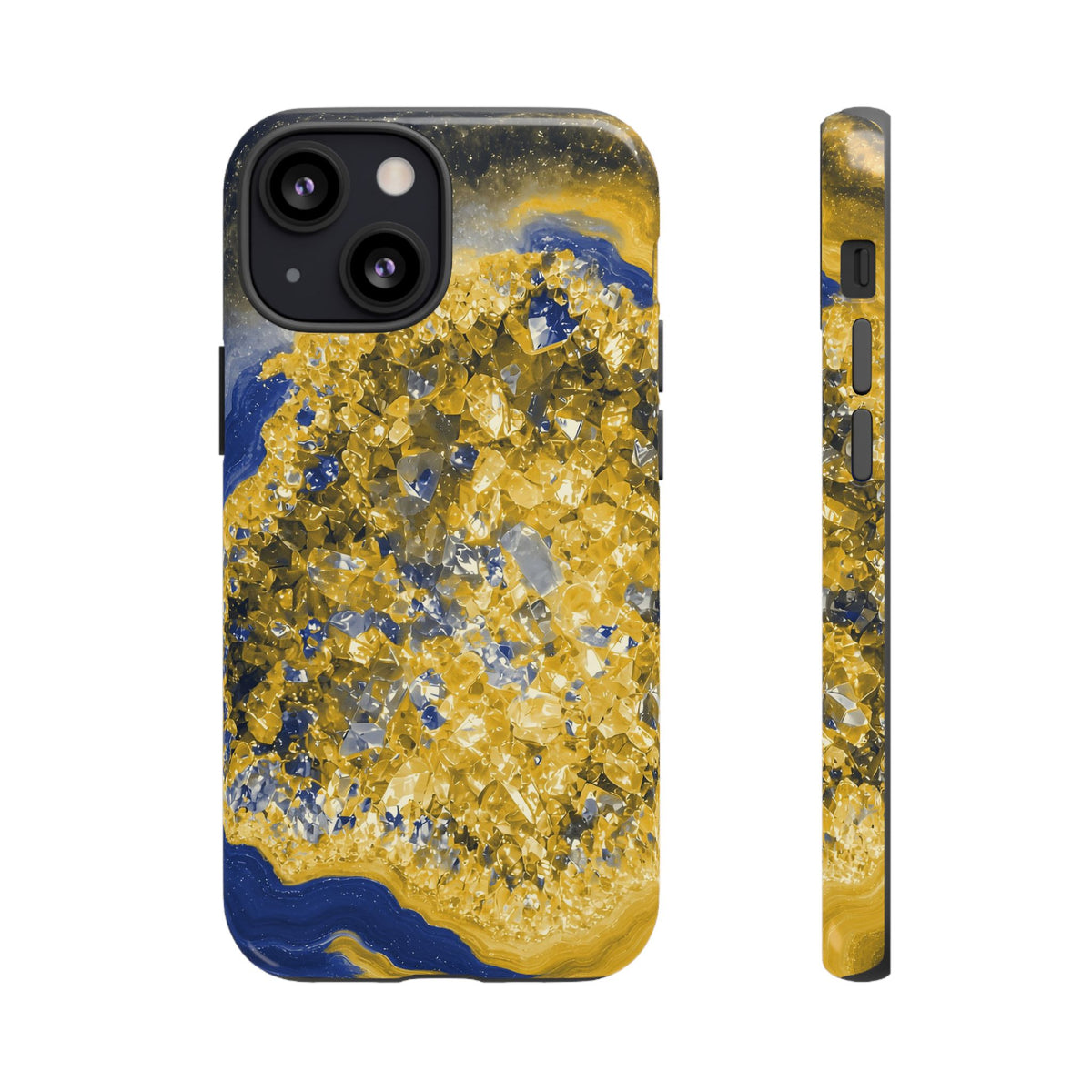 Geode Core - Mustard Navy Phone Case