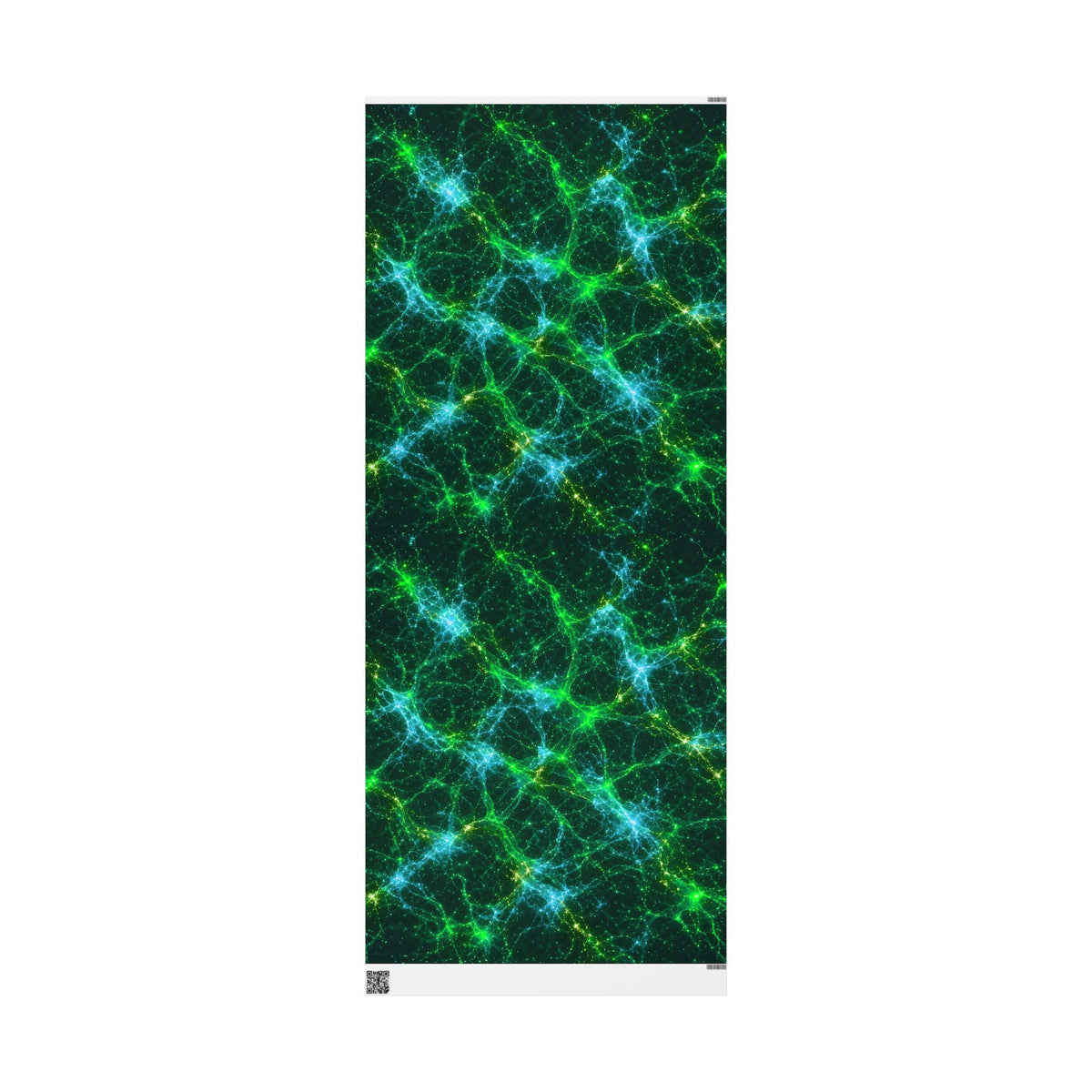 Neon Mycelium - Mermaid Wrapping Paper