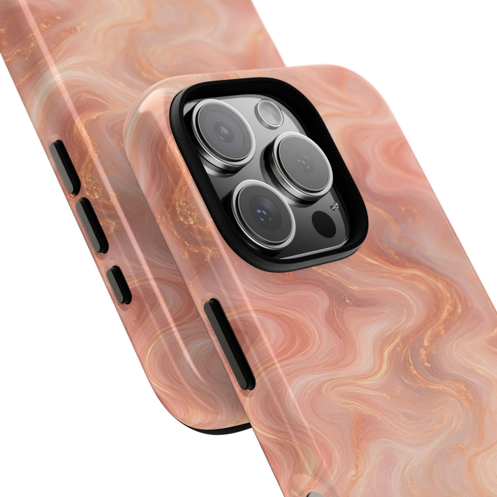 Rose Gold Marble Phone Case