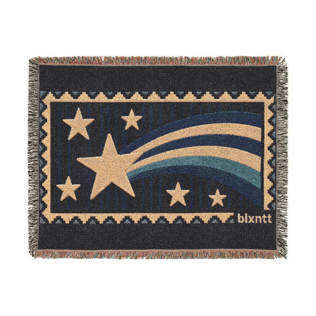 BLXNTT Blue Hippie Woven Blanket #2