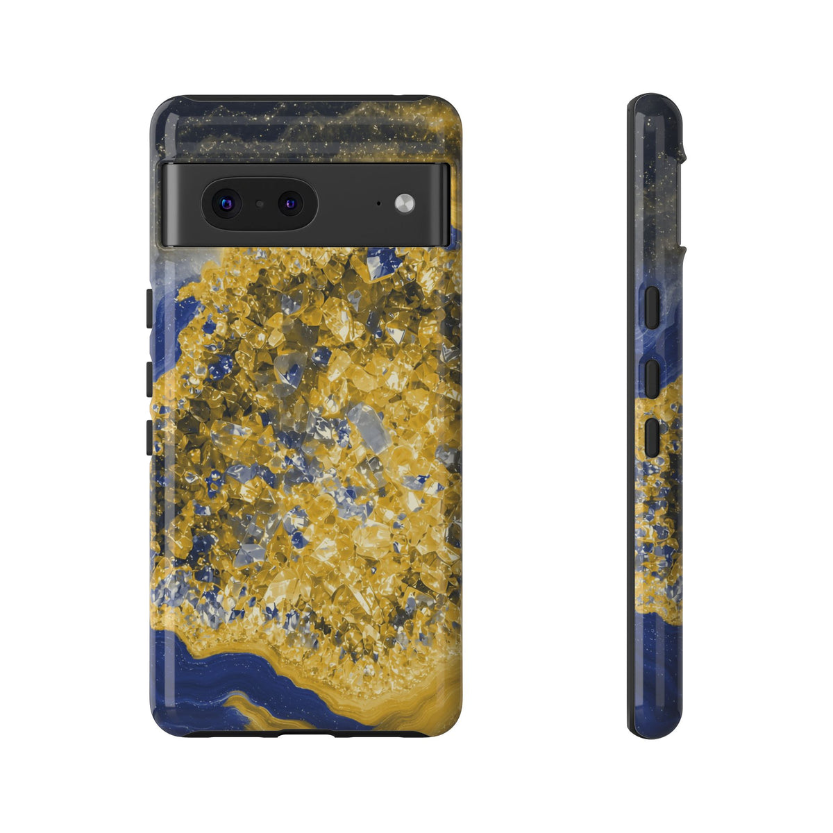 Geode Core - Mustard Navy Phone Case