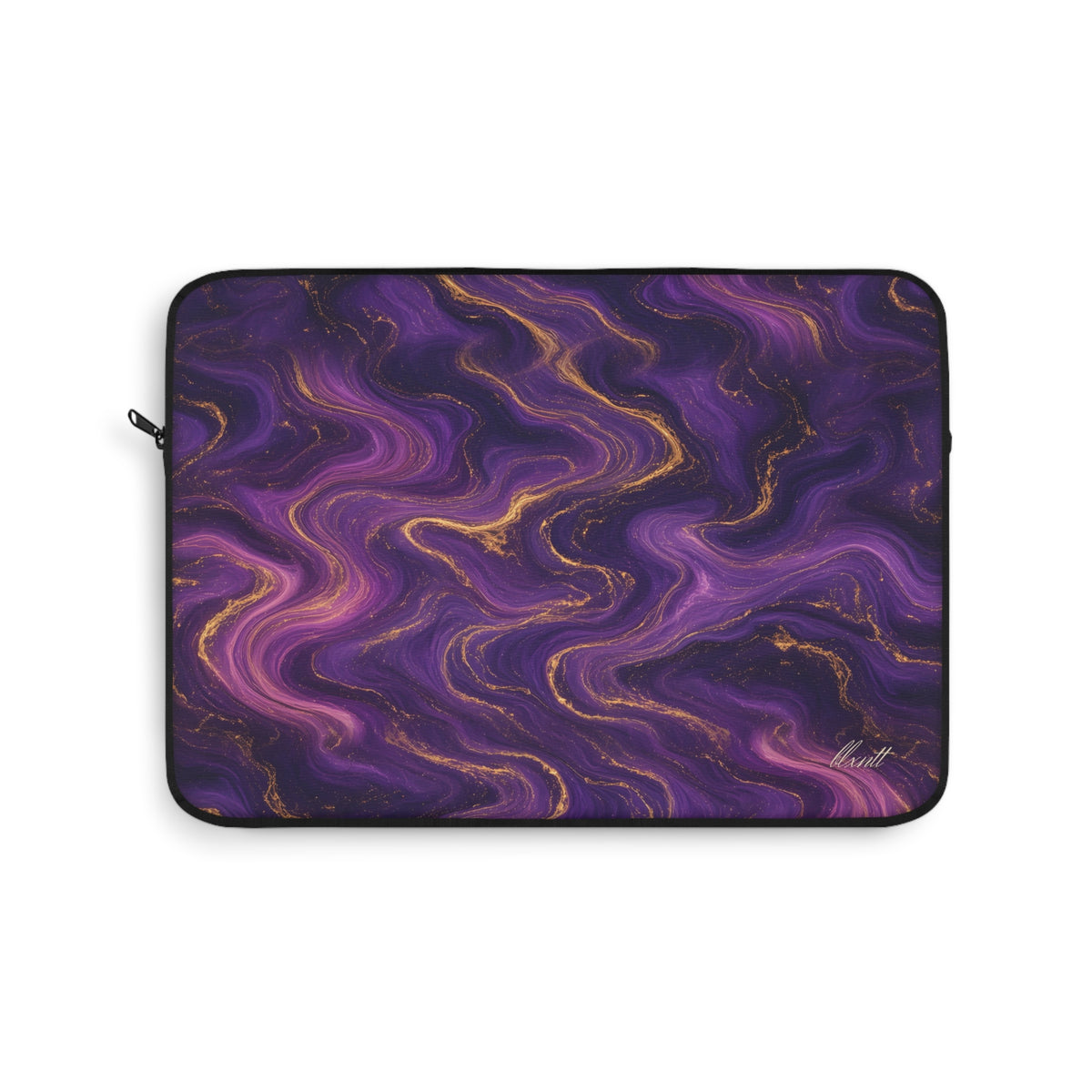 Royal Purple Marble Laptop Sleeve
