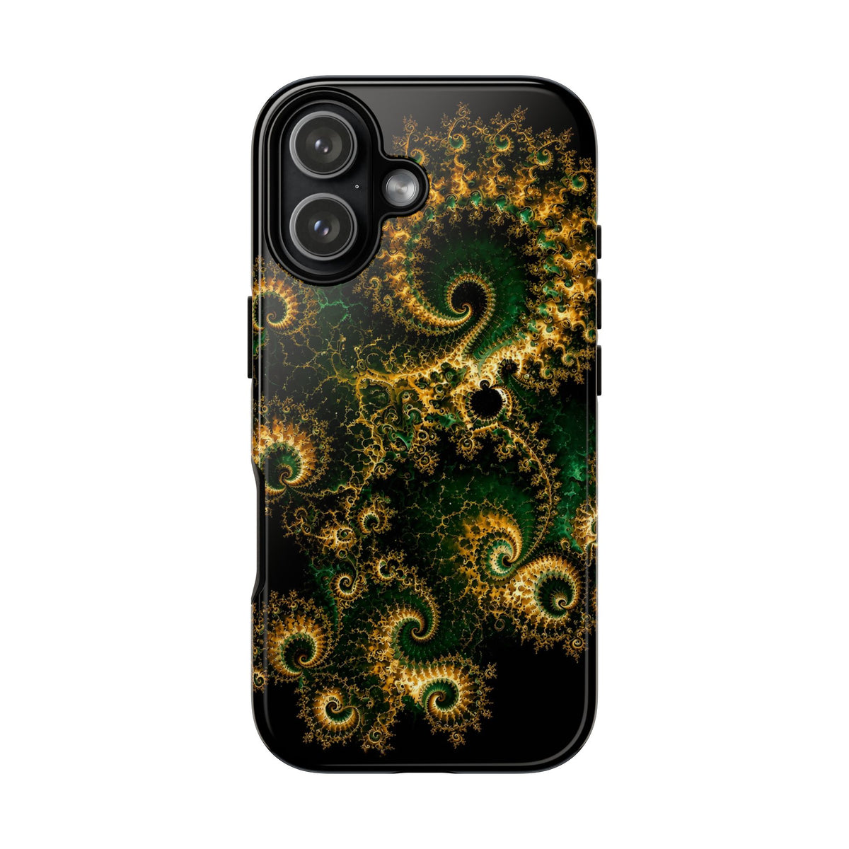 Copper Infinity - Emerald & Gold Phone Case