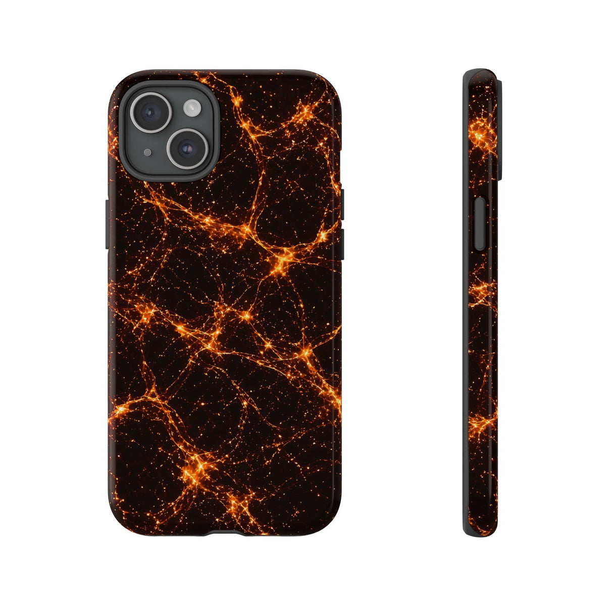 Neon Mycelium - Solar Flare Phone Case