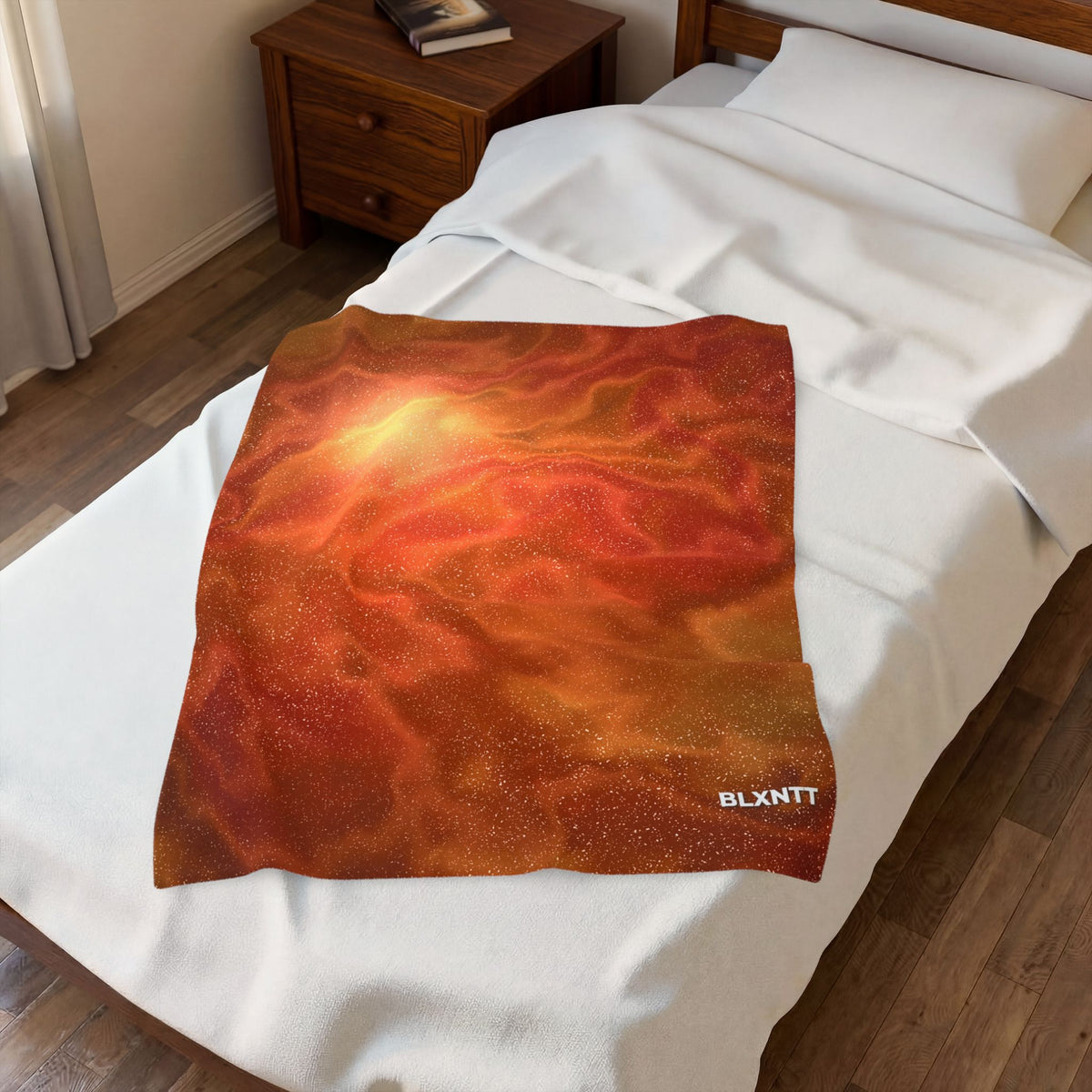 Orange Rainbow Dream Blanket