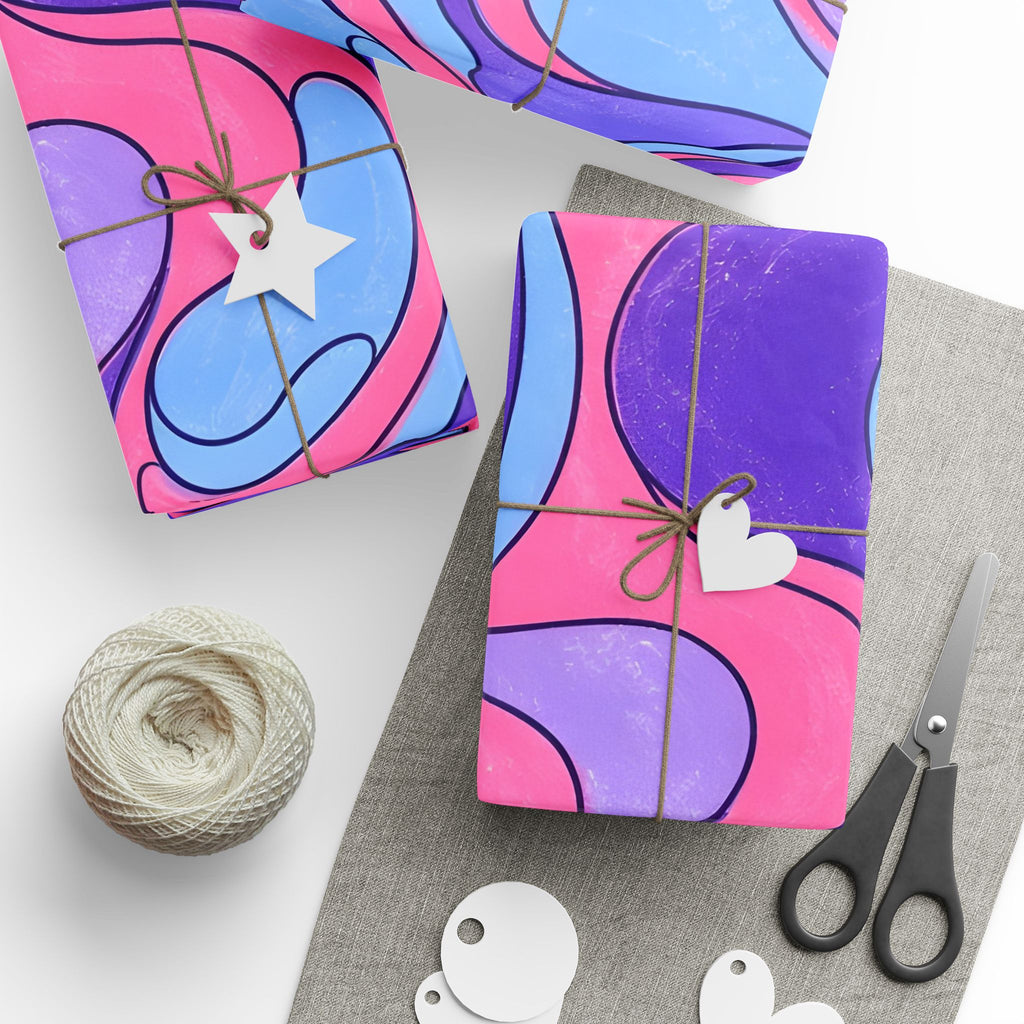 Fillmore Flow - Cotton Candy Wrapping Paper