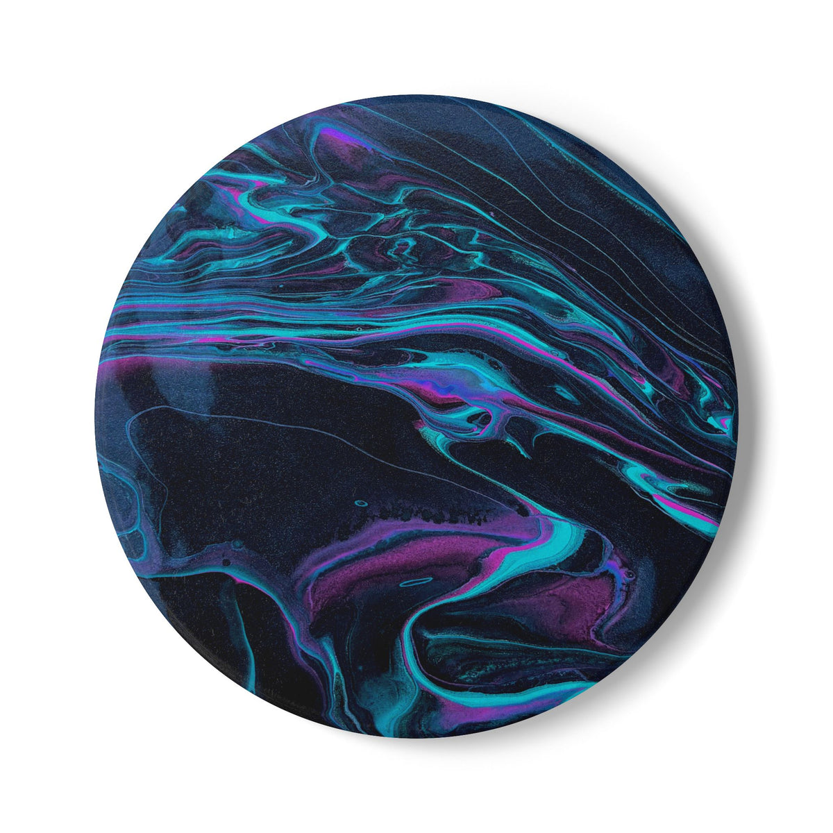 BLXNTT Midnight Pour Ceramic Coaster