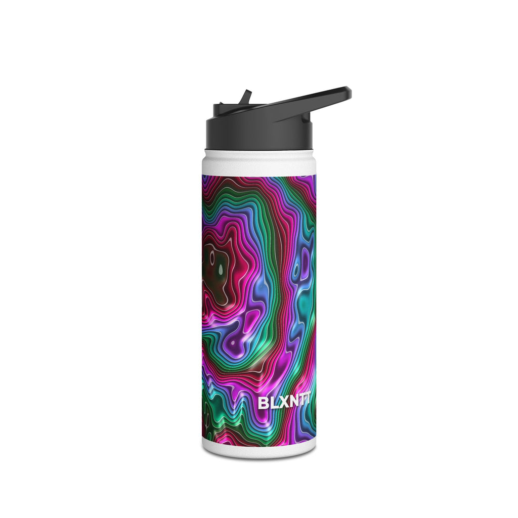 Neon Agate Water Bottle