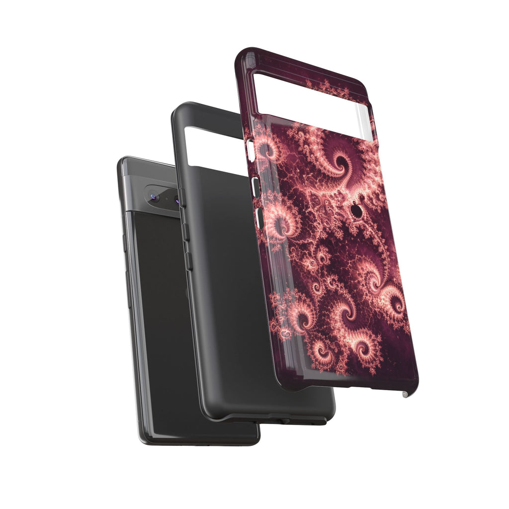 Copper Infinity - Rose Quartz Phone Case