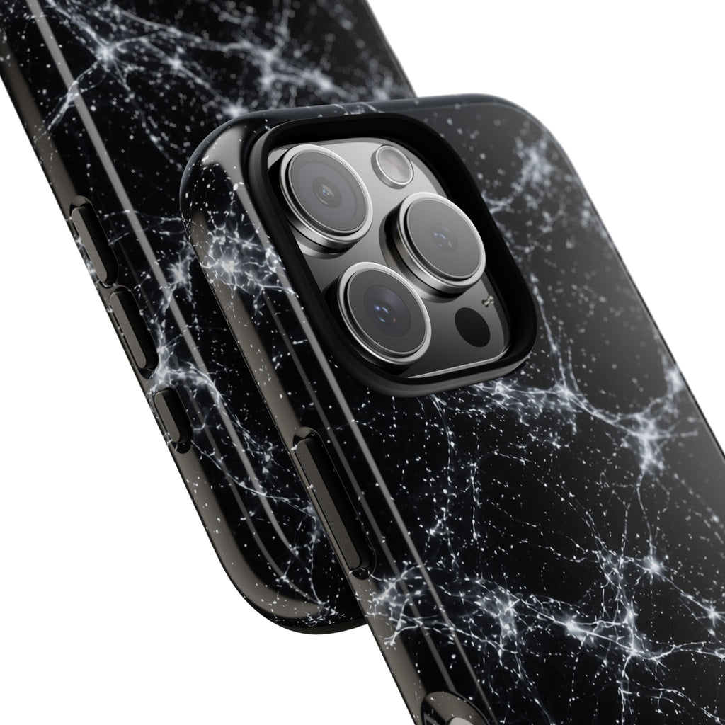 Neon Mycelium - Silver Ghost Phone Case