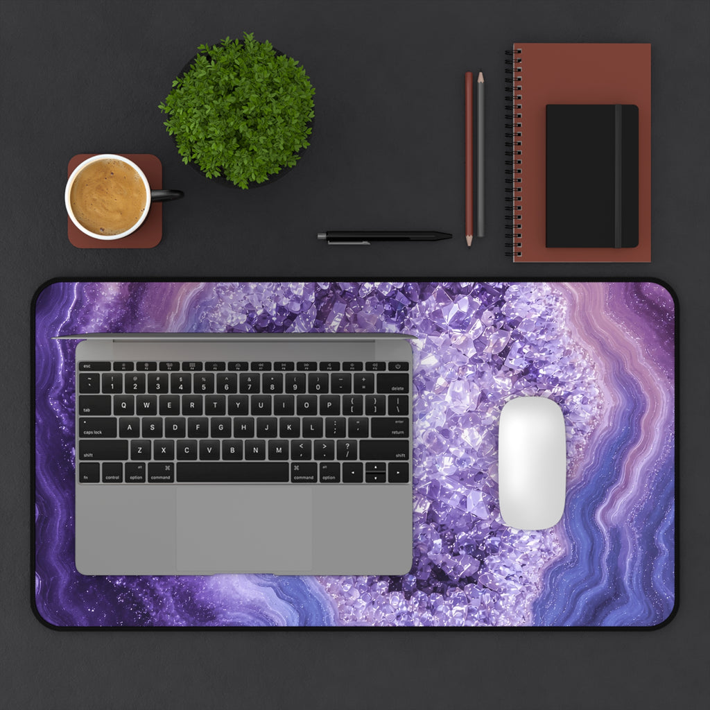 Geode Core - Lilac Dream Desk Mat