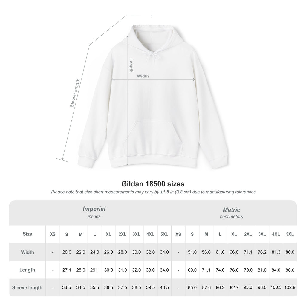 BLXNTT Paint Spill Hoodie - Blue (White)