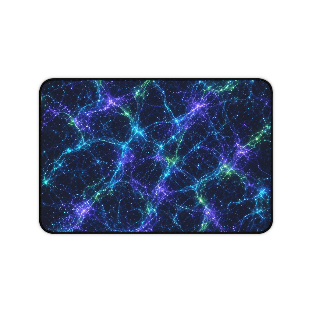 Neon Mycelium - Original Glow Desk Mat