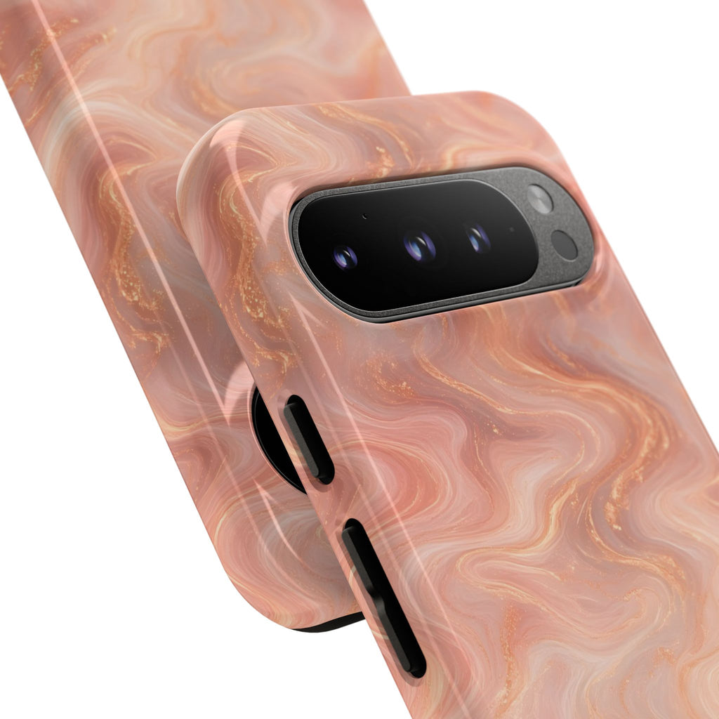 Rose Gold Marble Phone Case