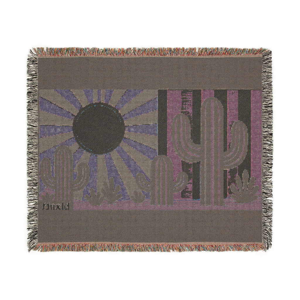 BLXNTT Green Hippie Woven Blanket #1