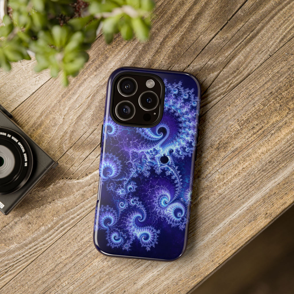 Copper Infinity - Bioluminescent Jellyfish Phone Case