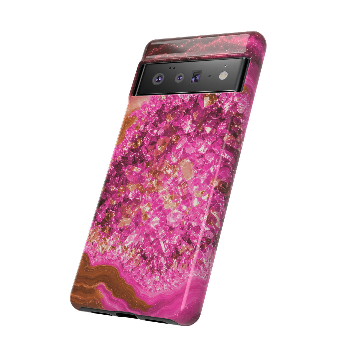 Geode Core - Terracotta Neon Phone Case