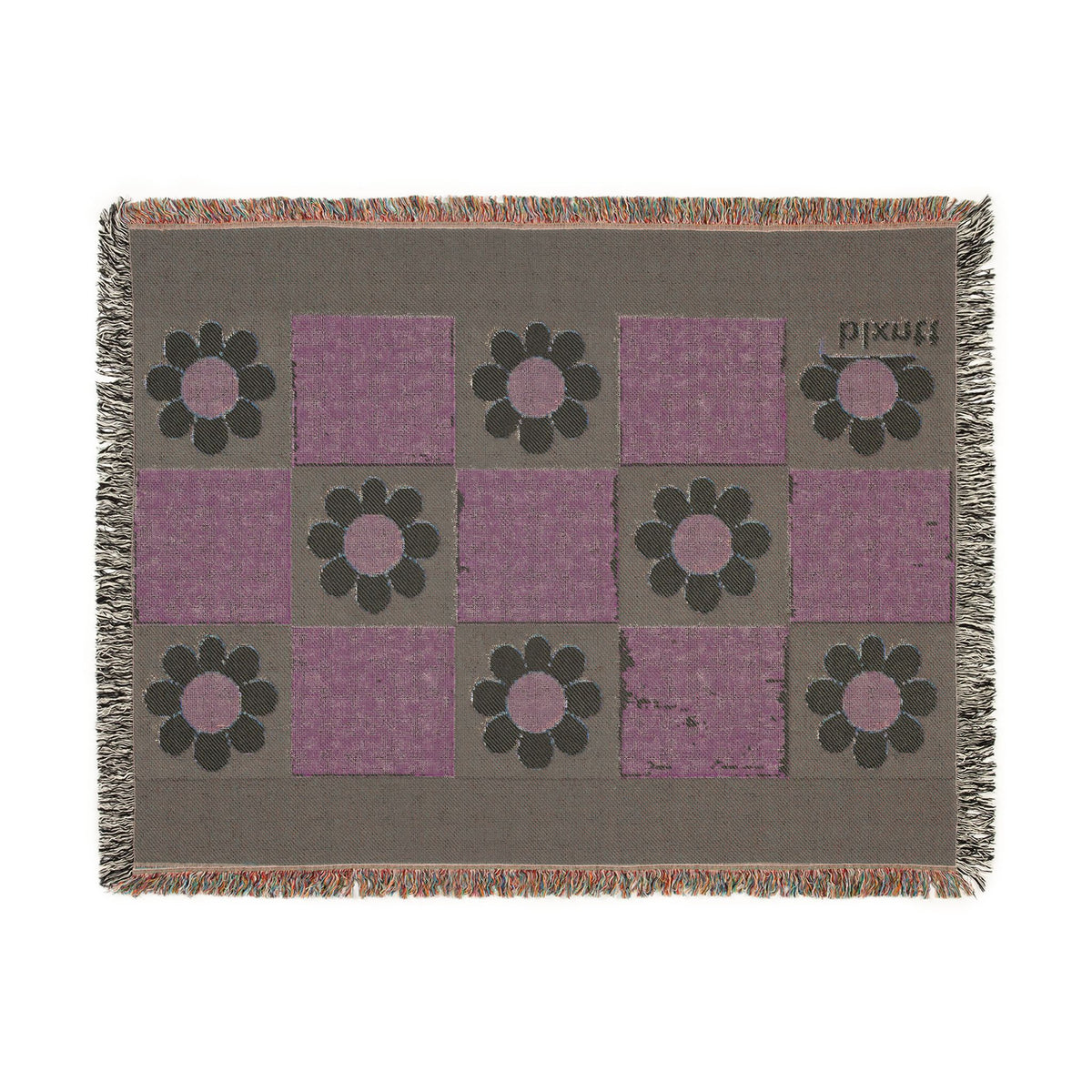 BLXNTT Green Hippie Woven Blanket #2