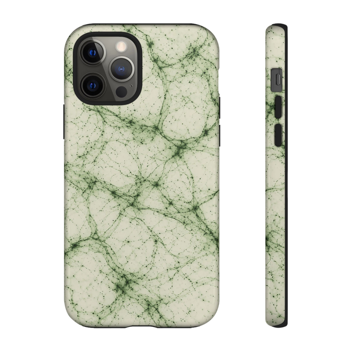 Neon Mycelium - Matcha Latte Phone Case