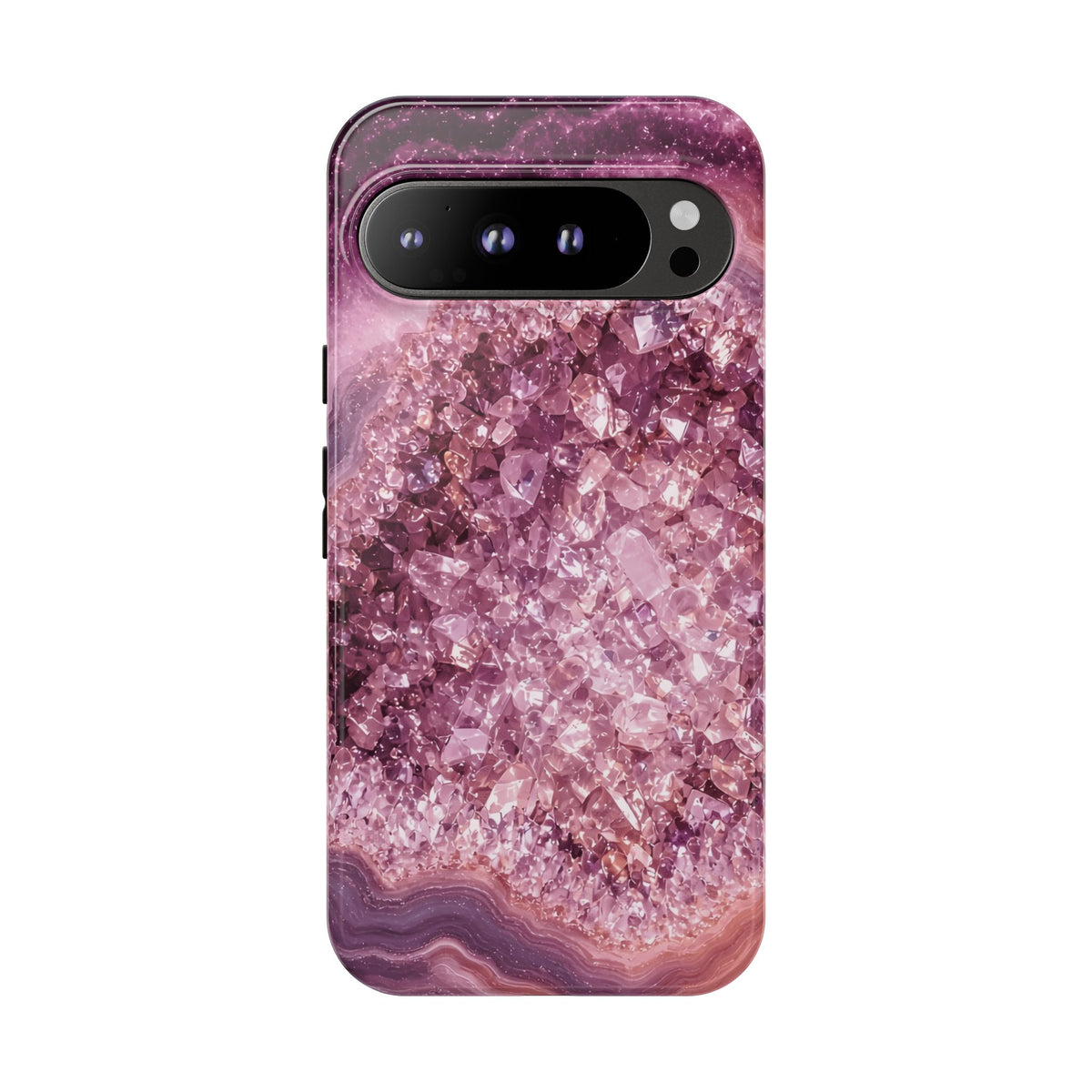 Geode Core - Rose Quartz Phone Case