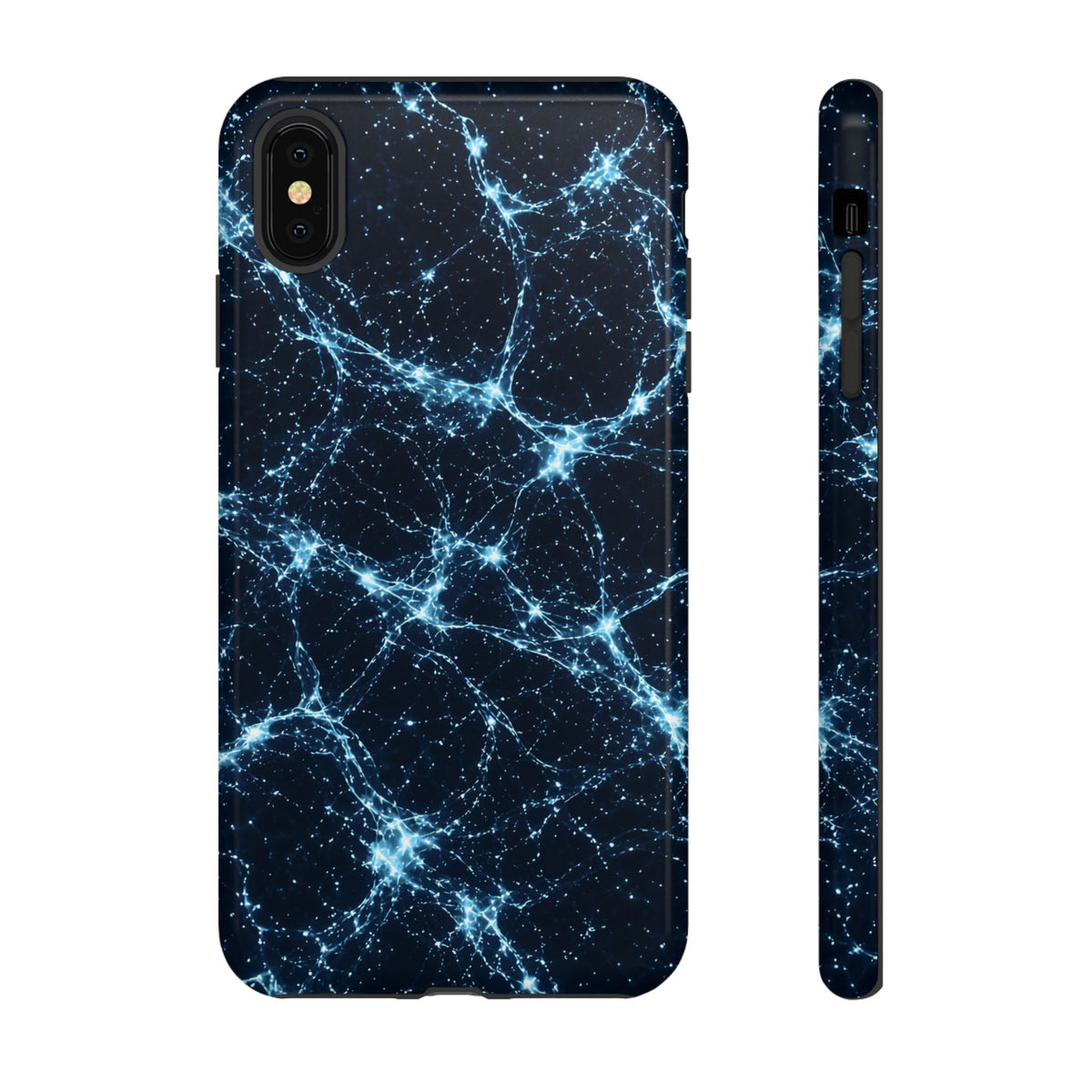 Neon Mycelium - Ice Crystal Phone Case