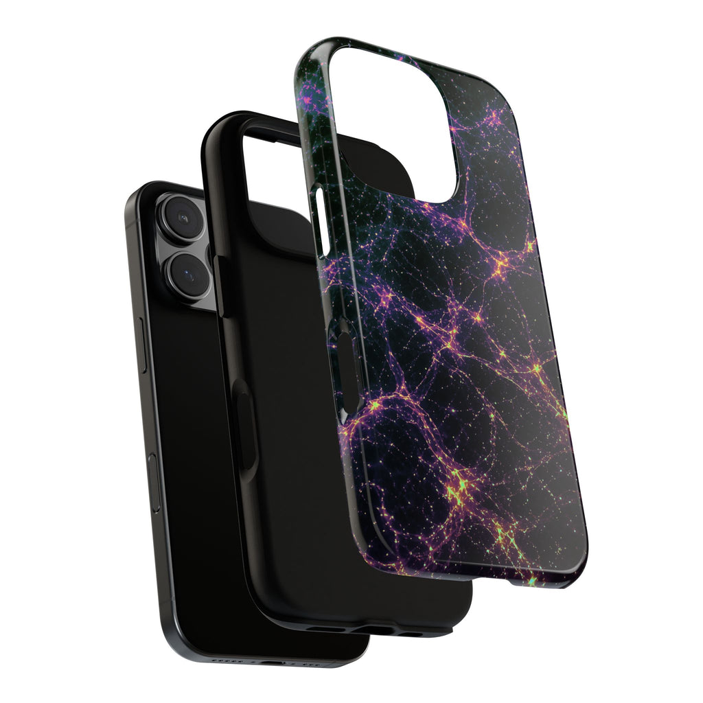 Neon Mycelium - Holographic Phone Case