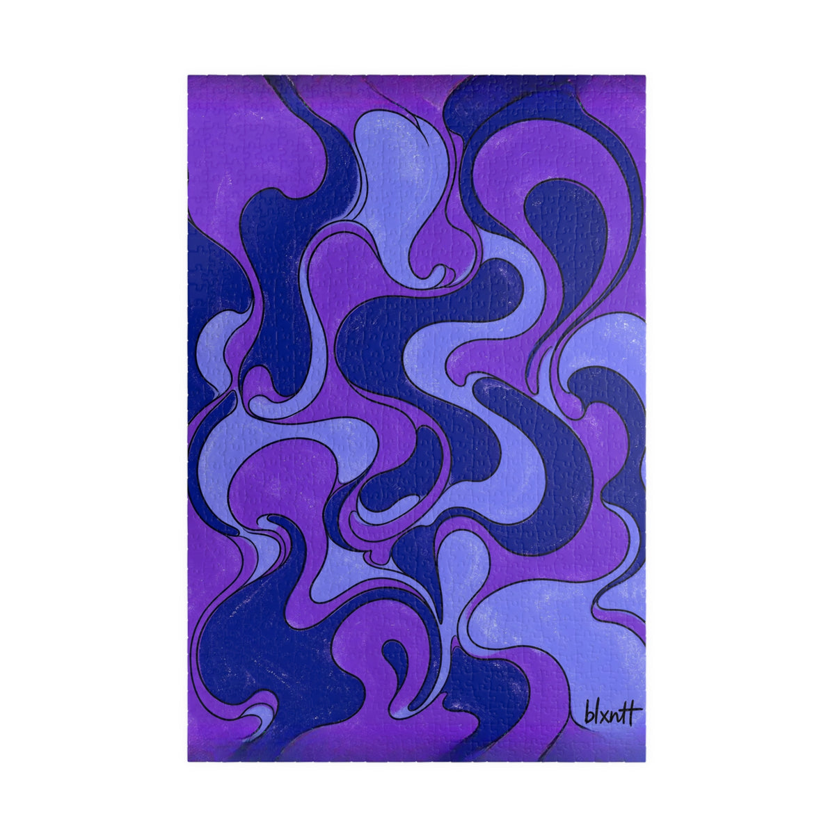 Fillmore Flow - Ultraviolet Jigsaw Puzzle