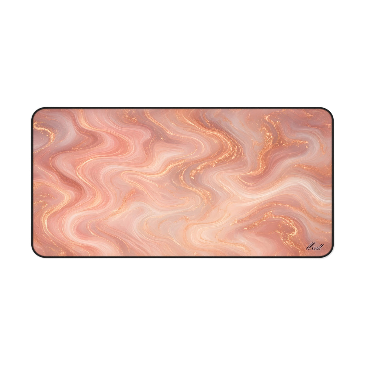 Rose Gold Marble Desk Mat