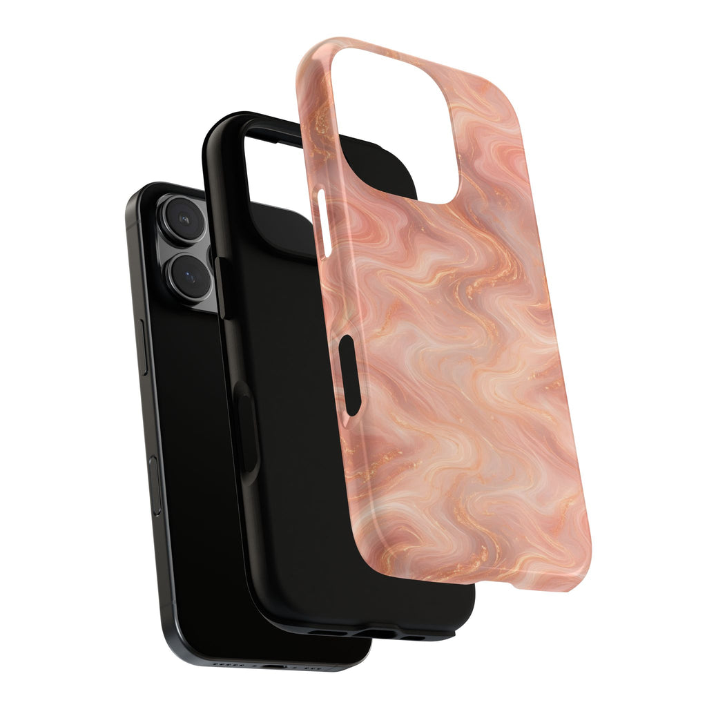 Rose Gold Marble Phone Case