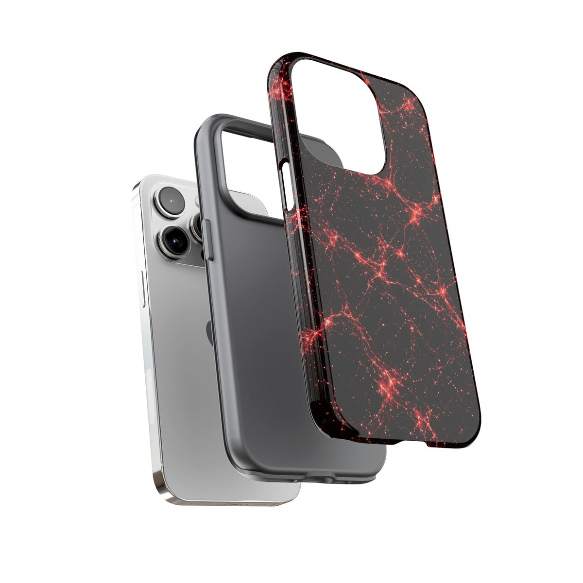 Neon Mycelium - Blood Moon Phone Case
