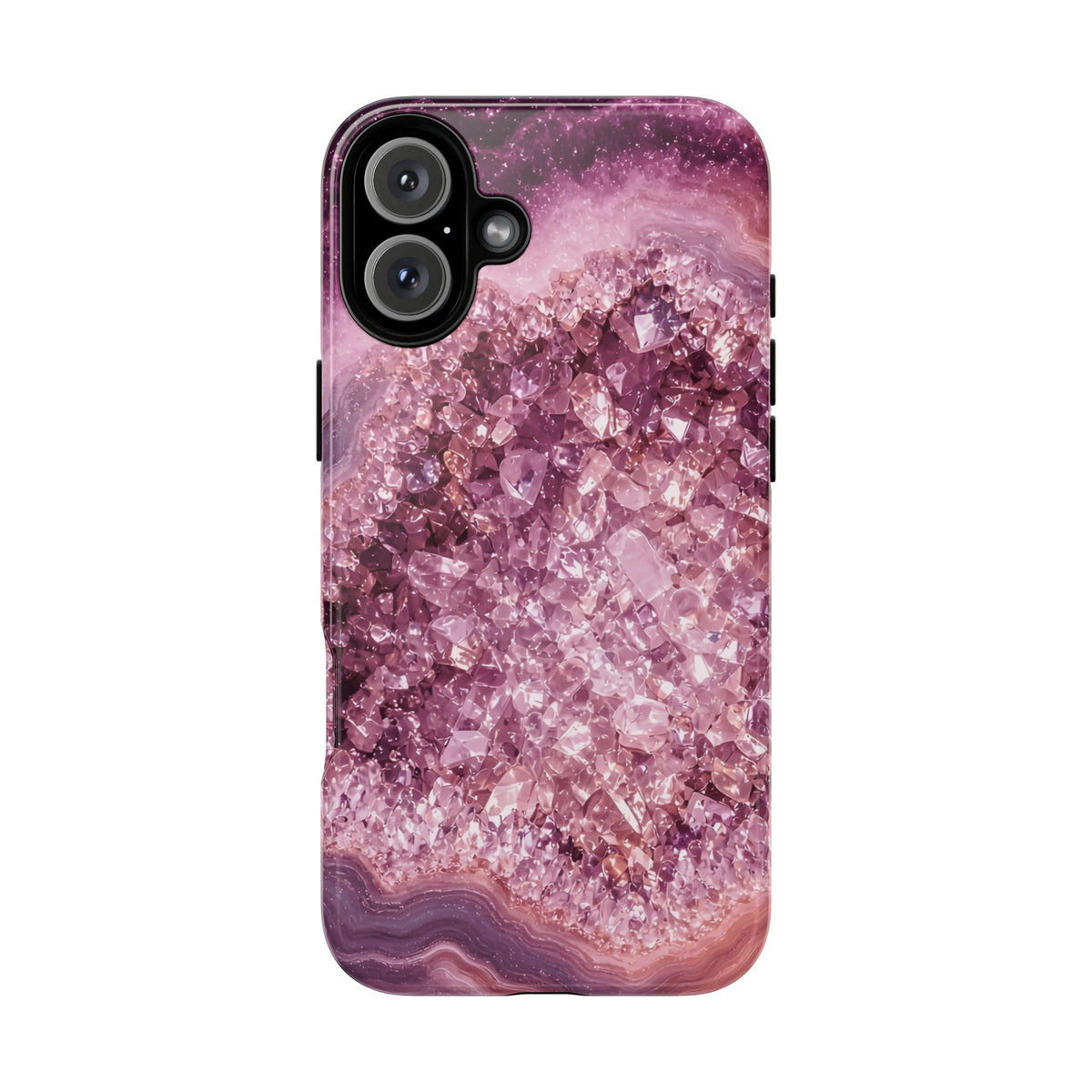 Geode Core - Rose Quartz Phone Case