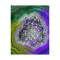 Geode Core - Ruby Emerald Jigsaw Puzzle