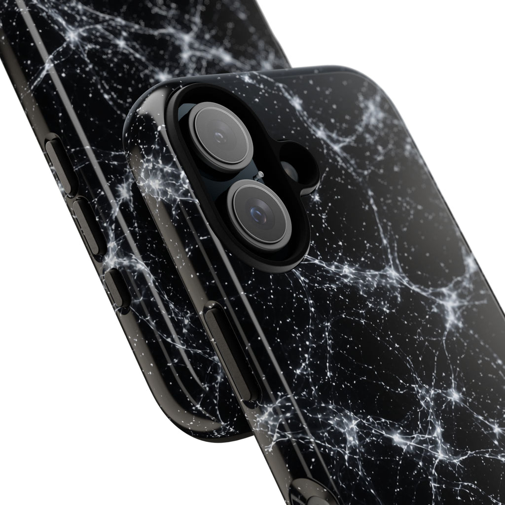 Neon Mycelium - Silver Ghost Phone Case