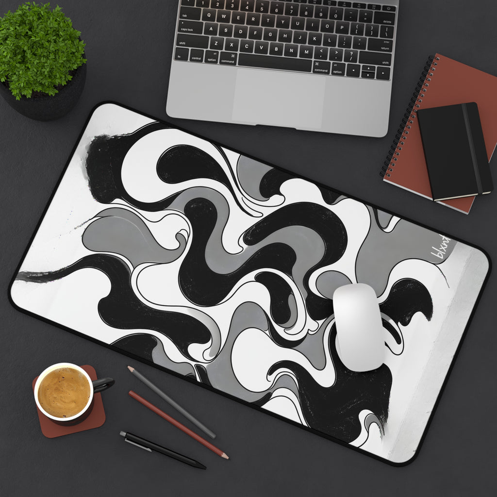 Fillmore Flow - Monochrome Desk Mat